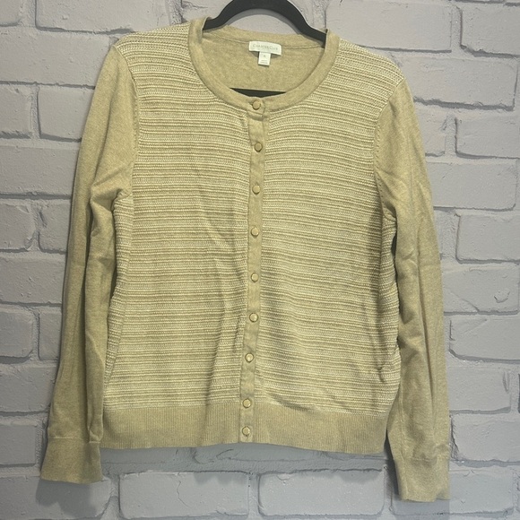 NWOT Charter Club Cream Button-Up Cardigan size XL - Picture 6 of 10